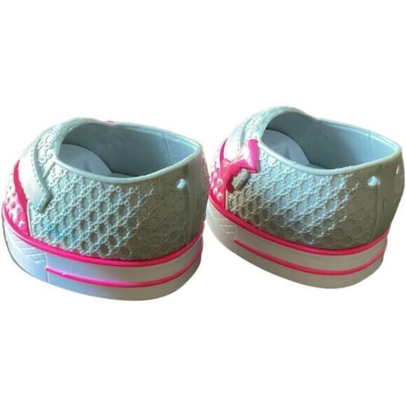 Cabbage Patch Skechers Twinkle Toes CPK Doll Shoes Star Light Up 2014 JAKKS - Picture 6 of 7